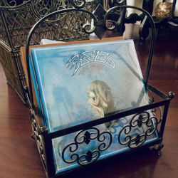 Iron Basket Fits Albums Perfectly 