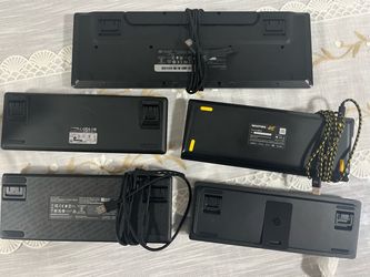 Gaming keyboards wooting HyperX Razer Steelseries for sale