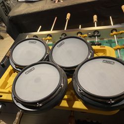 Meshed Electric Drums Pads