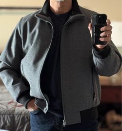 Calvin Klein mens wool coat