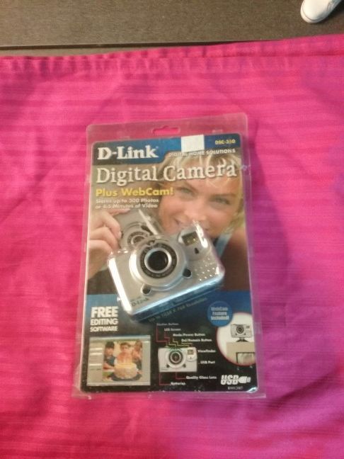 D-link dsc-350 digital camera