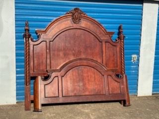 King size headboard and footboard
