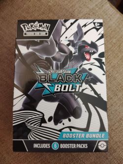 Pokémon Black bolt bolster pack all packages open do not know completeness make offer please not $1!