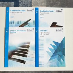 RCM Level 4 Piano Books