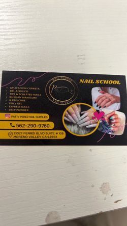 Nails supply and school