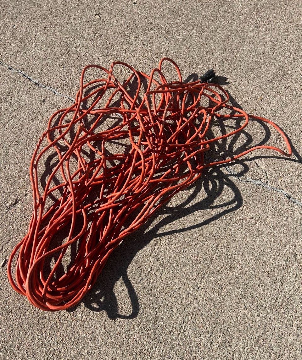 Qty 2 Electrical Cords 100’ And 50’