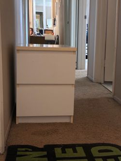 Set of 2 drawer nightstands