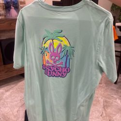 pyscho bunny shirt size 6/large adult