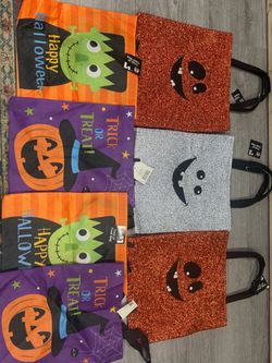 Halloween trick or treat bags
