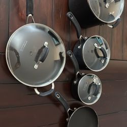 Pots And Pans With Lids Set