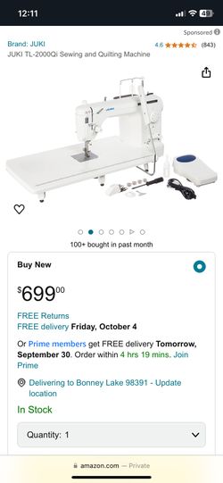 Juki Quilting Sewing Machine Semi Industrial