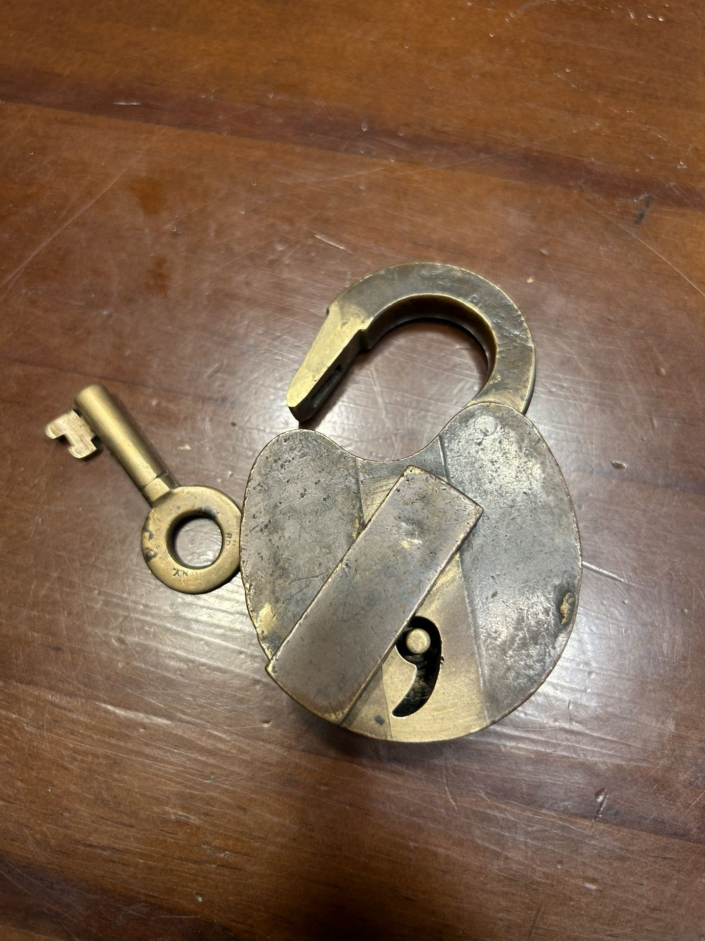 VINTAGE 1880 Wilson Bohannon Railroad Style Lock
