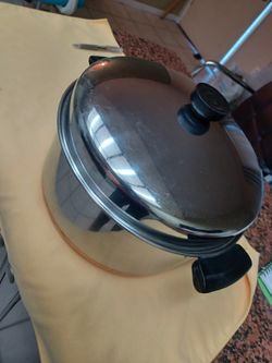 COPPER CLAD + STAINLESS STEEL COOKING POT