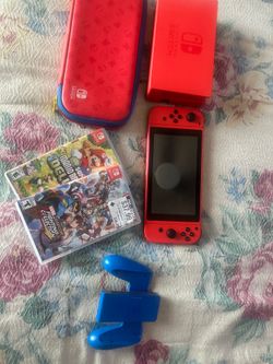 Nintendo switch with games