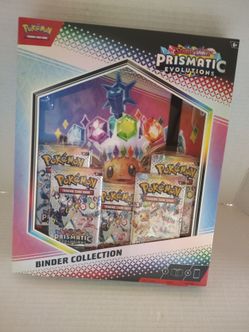 Prismatic Evolutions Binder Collection Box