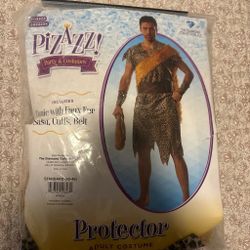 PiZazz Protector Adult Caveman Costume