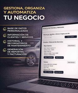 Te hago sistema para tu negocio | Control de clientes