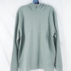 Mizzen+Main KPI Ultra-Soft Performance Hoodie In Seagrass - Men's Size L