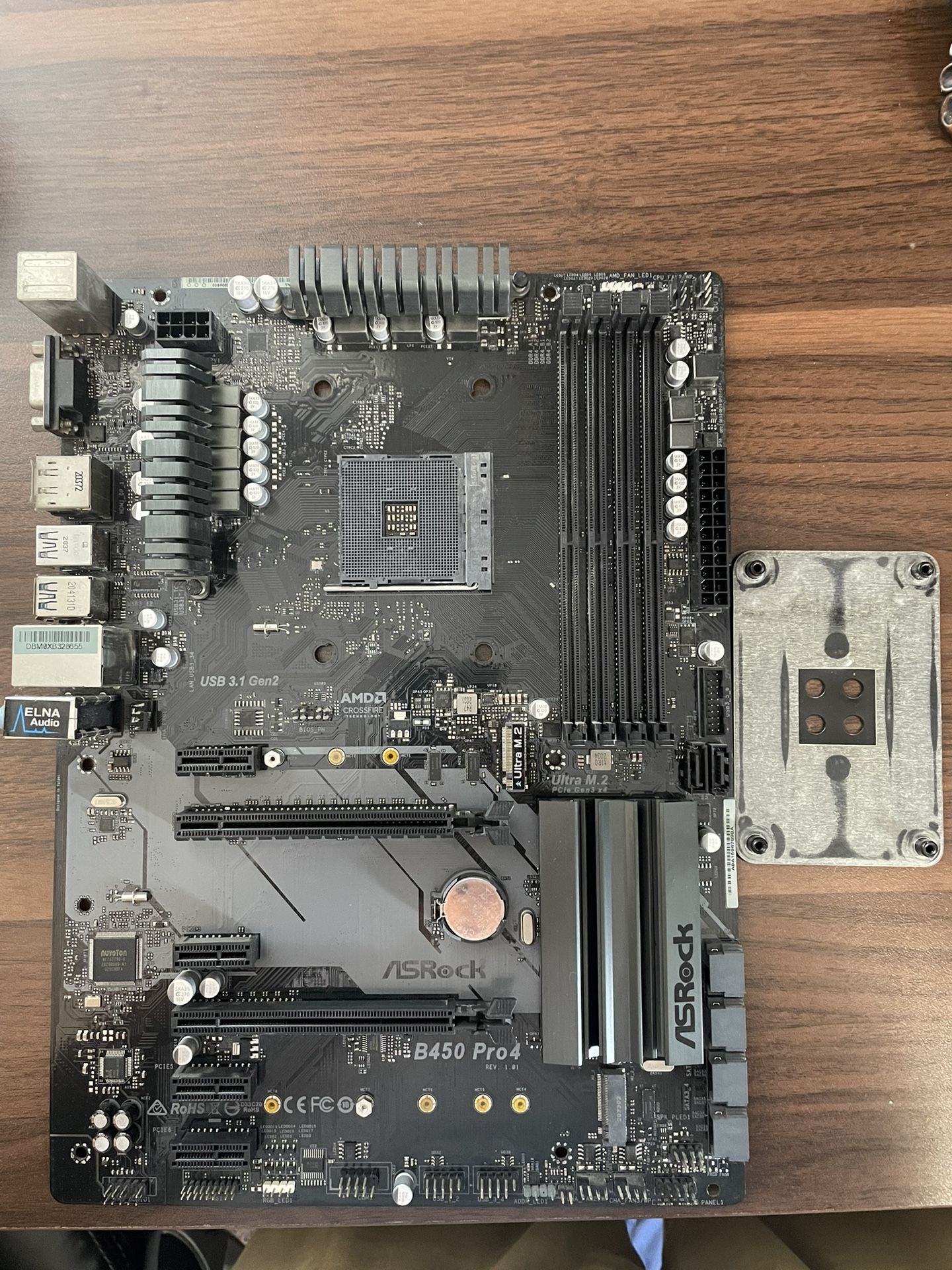 ASRock ATX Motherboard (B450 PRO4)
