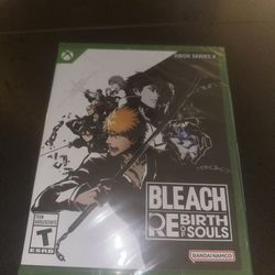 BLEACH REBIRTH OF SOULS XBOX 