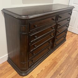 Antique Dresser, Solid Wood