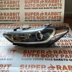 2017 Elantra Headlight Driver Original OEM 2018  