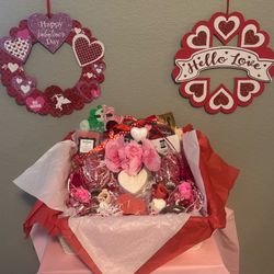 Valentines Candle Baskets