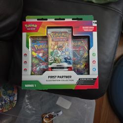 First Partner Illustration Collection Pokemon