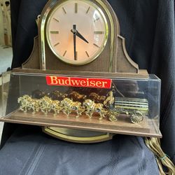 Beer, Budweiser Clydesdales Clock 