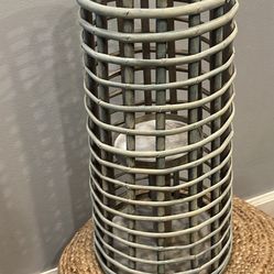 Rustic beachy candle holder