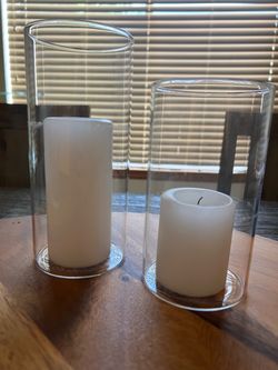 Decor candles and vases