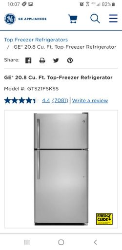 Gts21fskss refrigerator 2024