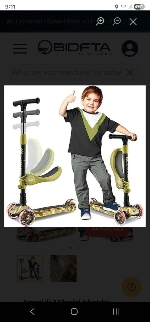 Kids Scooter 