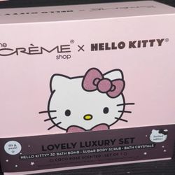 NEW ITEMS!! HEllo KITTY LUXURY SET! ONLY $18!!
