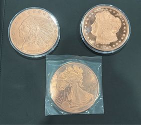 18 ounces of copper total