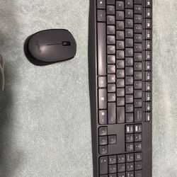 Logitech Keyboard And Mouse 