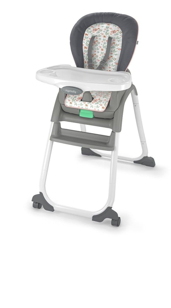 Ingenuity Full Course 6-in-1 High Chair – Unisex, Age Up to 5 Years 