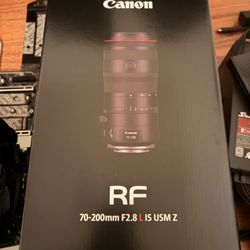 Canon 70-200 F2.8 Z RF L Lens