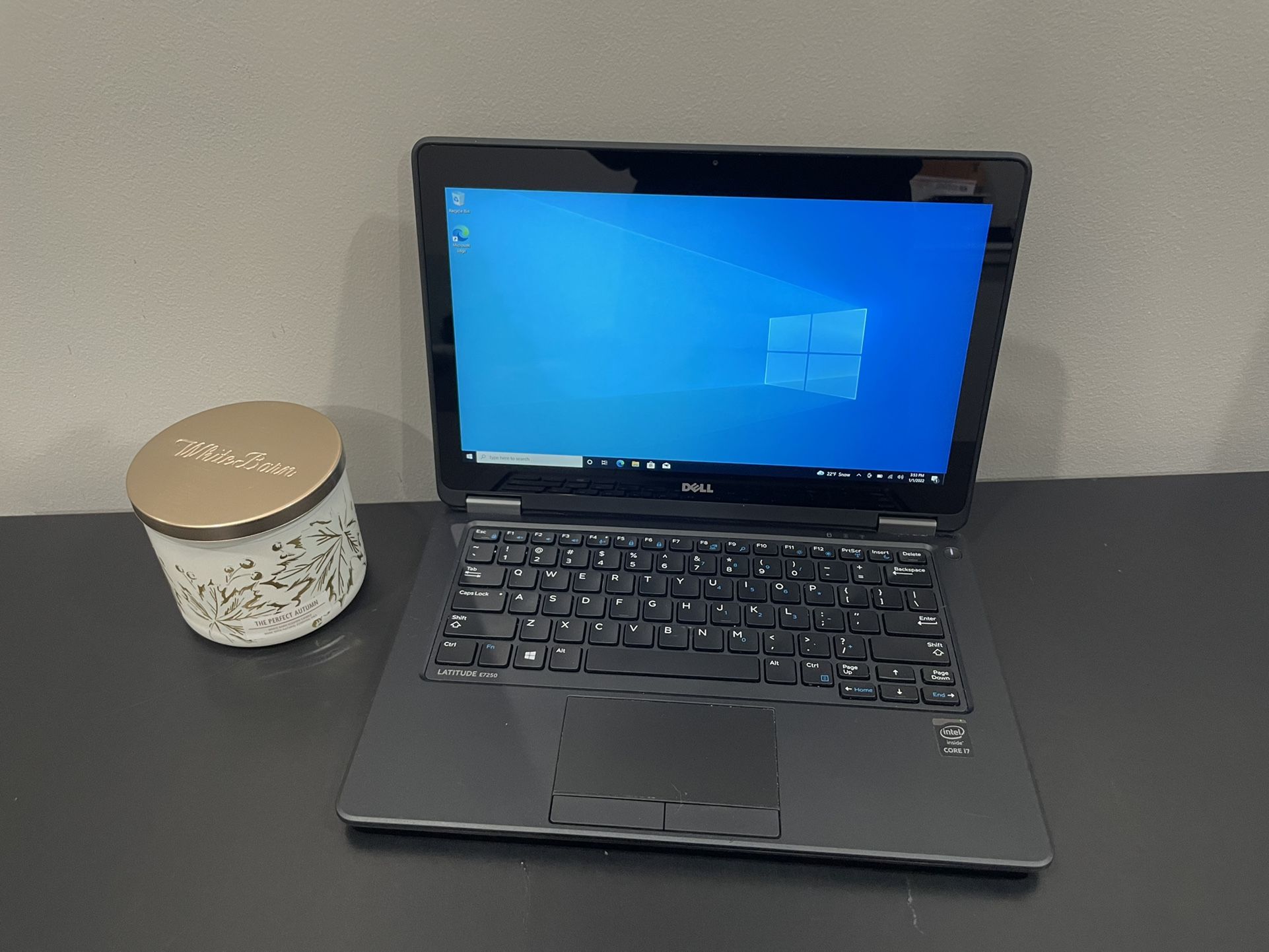 Dell Latitude E7250 12.5” Touch Screen Laptop 2.6ghz Core i7-5600 8gb RAM 256gb SSD Windows 10 Pro