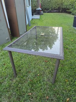 Patio table