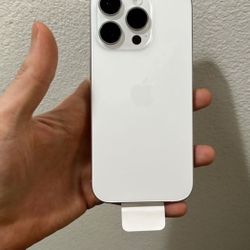 Apple iPhone 16 Pro 128gb Unlock No Sim Restrictions 100% Battery White Color New