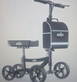 🚨🚨 BRAND NEW AOJIN KNEE SCOOTER – STORAGE BAG – 300 LB CAPACITY – ONLY $35! 🚨🚨