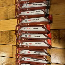 50 Ace Sawzall Blades For $50
