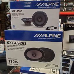 Alpine Speakers 