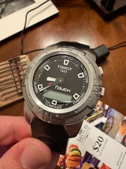 Vintage 1999 Tissot T-Touch – World’s First Touchscreen Watch (As-Is)