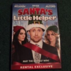 Santa’s Little Helper With Miz And Paige WWE Dvd