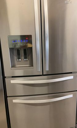 Whirlpool French Door Stainless Steel Refrigerator Fridge
