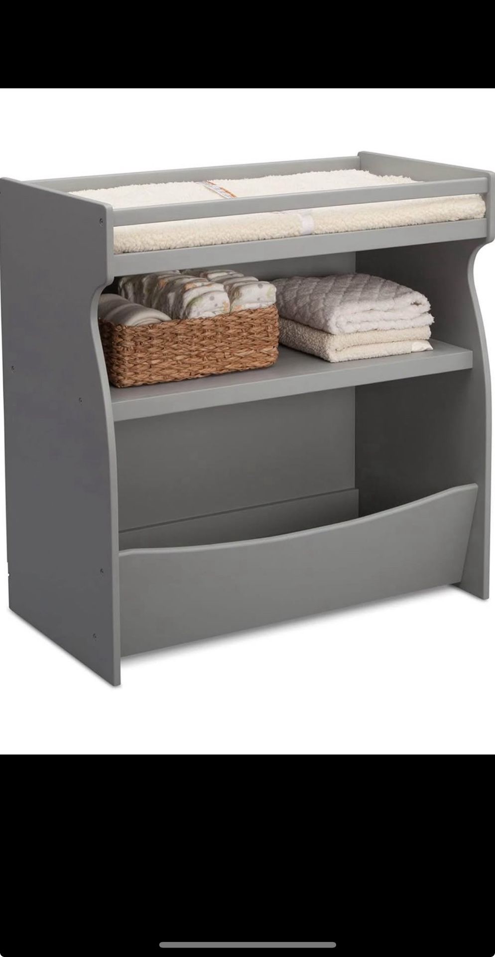 Delta Children in Changing Table and Storage Unit with