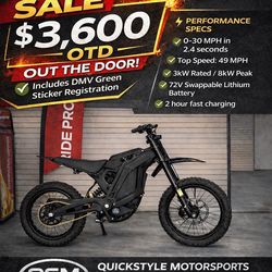 E Ride Pro S17 sale $3600 otd