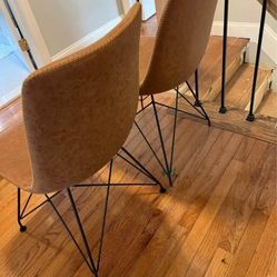 Cognac Leather Chairs